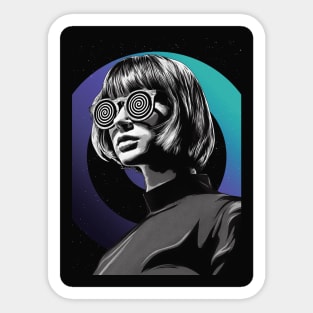 Galactic Portrait Sticker